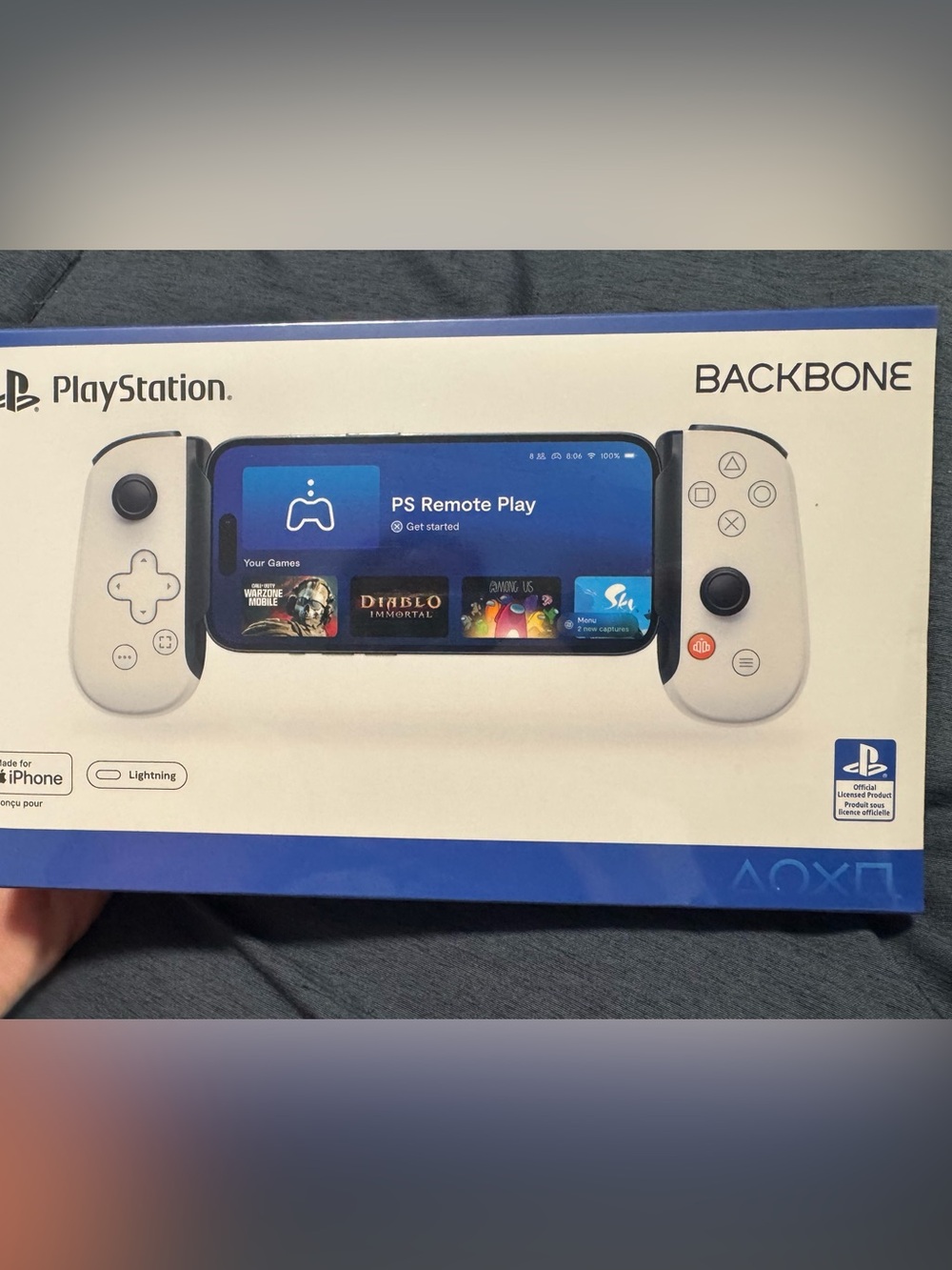NWOT Backbone One PlayStation
Edition Mobile Controller for iPhone Lightning